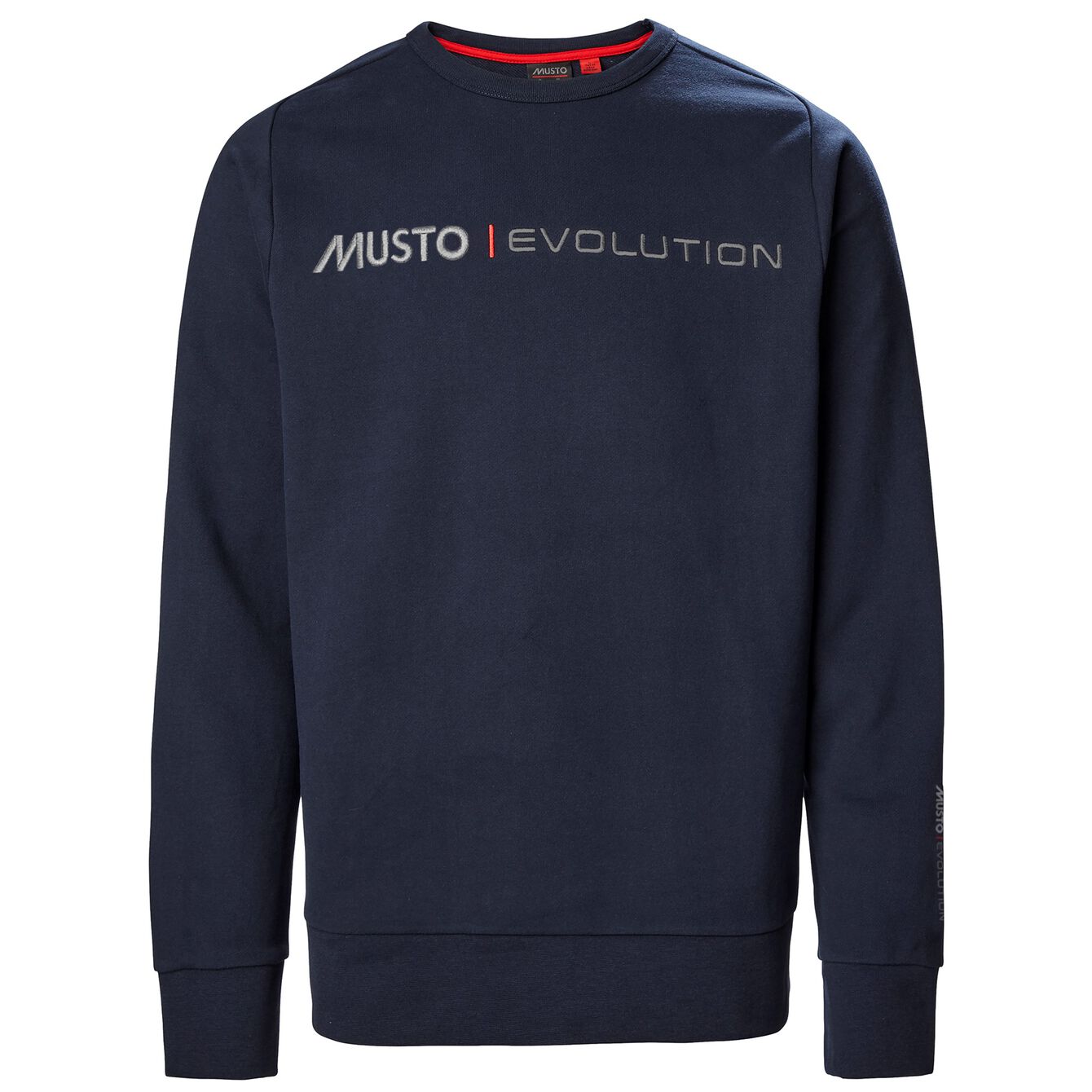 MUSTO EVOLUTION LOGO CREW SWEATSHIRT